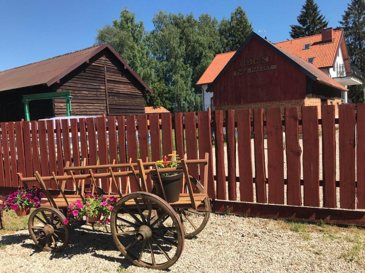 Gosciniec Twoje Mazury Nad Jeziorem Sniardwy Tuz Obok Plazy Нове Гути Екстериор снимка